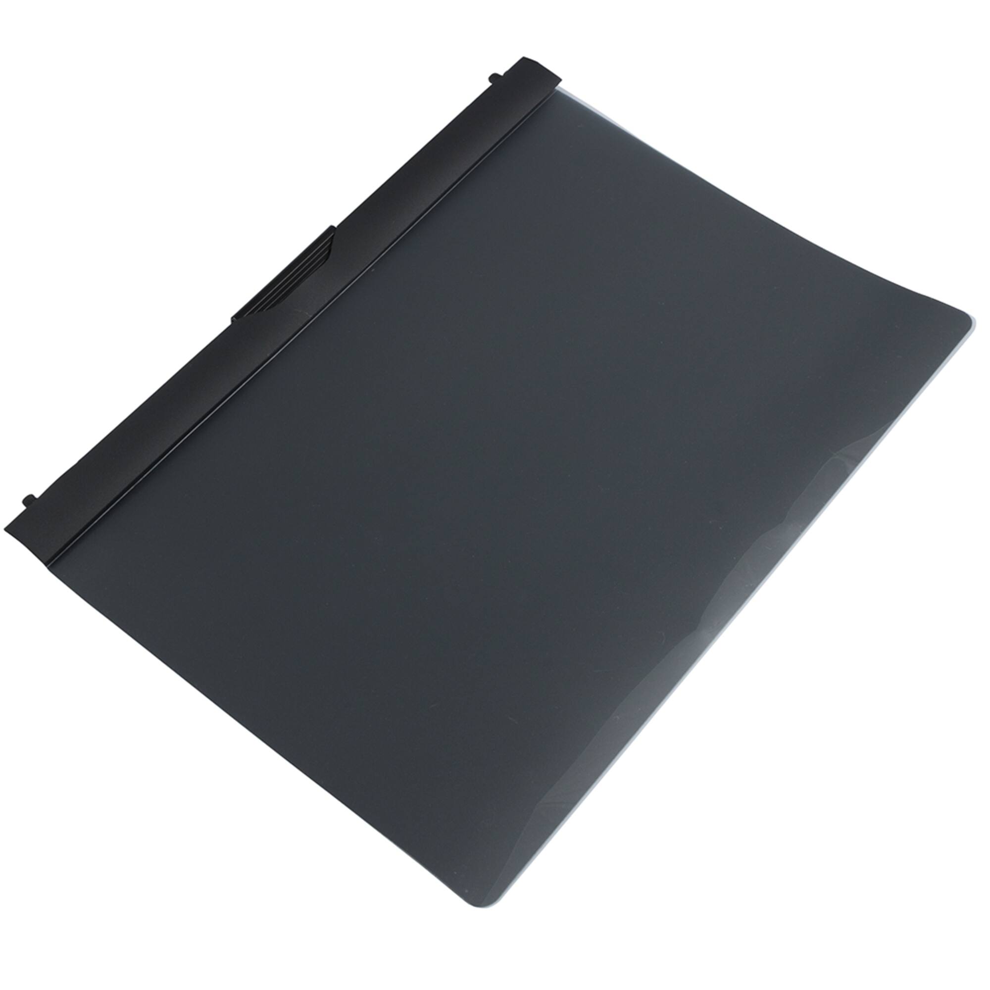 JAM Paper 9" x 12" Black Plastic Report Covers with Slide Lock Clip, 6ct.
